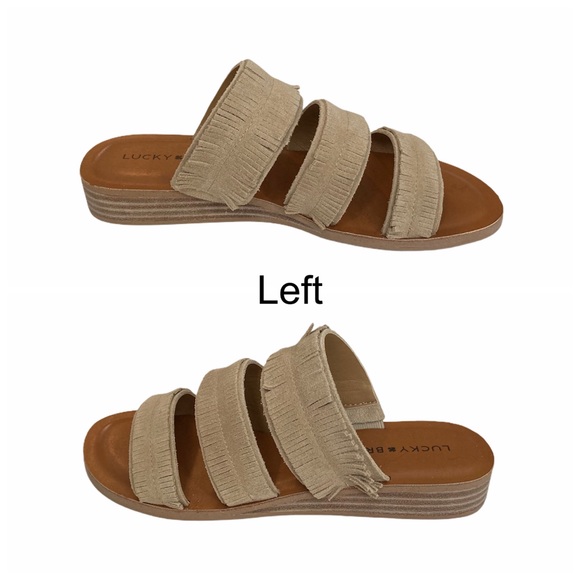 Lucky Brand Fringe Sandals - Picture 5 of 6